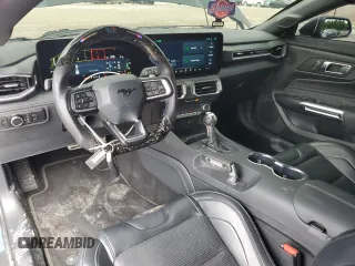 2024 Ford Mustang GT with VIN 1FA6P8CF8R5433396, listed as a Copart auction lot 56914335 with 7,168 mi miles and Salvage title. Bid and sale history available at DreamBid. Image 8.