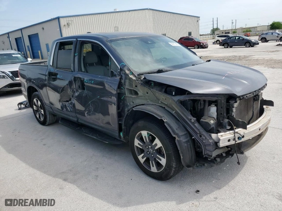 2019 Honda Ridgeline RTL-E with VIN 5FPYK3F71KB021020, listed as a Copart auction lot 52617435 with 75,399 mi miles and Salvage Title. Bid and sale history available at carsss.com. Image 4.