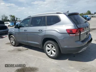 2018 Volkswagen Atlas SE z VIN 1V2DR2CA0JC586902, wystawiony jako Copart lot #54009405 z przebiegiem 87 656 mil mil oraz Szkoda całkowita • Salvage title. Historia ofert i sprzedaży dostępna na DreamBid. Obrazek 2.