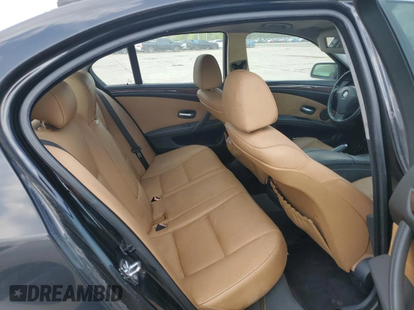 2008 BMW 5 Series 528i with VIN WBANU53558CT01921, listed as a Copart auction lot 54101055 with 112,277 mi miles and Clean Title. Bid and sale history available at carsss.com. Image 10.