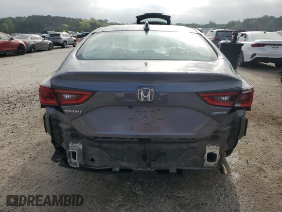 2020 Honda Insight EX with VIN 19XZE4F53LE014764, listed as a Copart auction lot 51767495 with Not Provided miles and Clean Title. Bid and sale history available at carsss.com. Image 6.