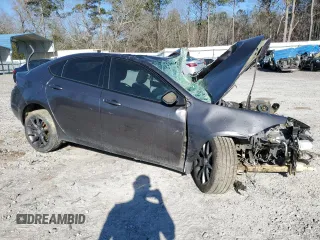 2016 Dodge Dart SXT Sport with VIN 1C3CDFFAXGD822560, listed as a Copart auction lot 49055625 with 0 mi miles and Salvage Title. Bid and sale history available at carsss.com. Image 4.