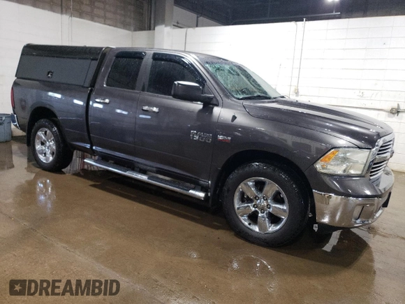 2014 Ram 1500 Big Horn z VIN 1C6RR7GT5ES365170, wystawiony jako Copart lot #56604205 z przebiegiem 231 391 mil mil oraz Czysty tytuł • Clean title. Historia ofert i sprzedaży dostępna na DreamBid. Obrazek 4.