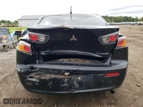 2013 Mitsubishi Lancer SE with VIN JA32V2FW1DU010468, listed as a Copart auction lot 73953524 with 124,975 mi miles and Salvage Title. Bid and sale history available at carsss.com. Image 6.