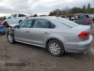 2013 Volkswagen Passat SEL Premium with VIN 1VWCH7A36DC118918, listed as a Copart auction lot 48909425 with 239,213 mi miles and Salvage Title. Bid and sale history available at carsss.com. Image 2.