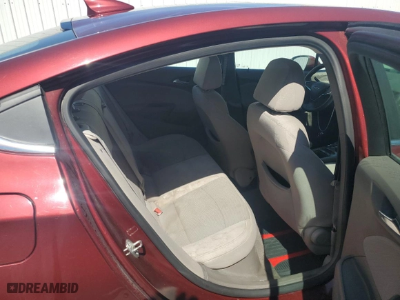 2016 Chevrolet Cruze LT with VIN 1G1BE5SM1G7316900, listed as a Copart auction lot 48118755 with 75,678 mi miles and Clean Title. Bid and sale history available at carsss.com. Image 10.