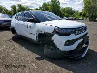 2023 Jeep Compass Limited с VIN 3C4NJDCN7PT567191, выставлен на аукционе Copart как лот 59230555 с пробегом 46 745 миль миль и Чистый • Clean title. История ставок и продаж доступна на DreamBid. Изображение 4.