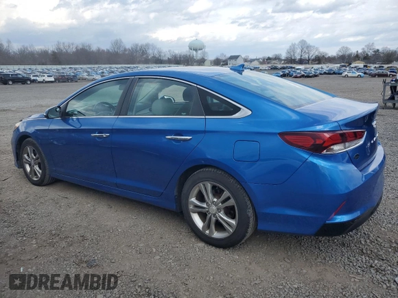 2018 Hyundai Sonata SEL with VIN 5NPE34AFXJH618485, listed as a Copart auction lot 50885105 with 70,569 mi miles and Salvage Title. Bid and sale history available at DreamBid. Image 2.