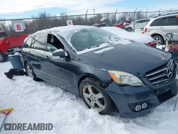 2011 Mercedes-Benz R 350 with VIN 4JGCB6FE6BA119144, listed as a IAAI auction lot 41418354 with 162,892 mi miles and . Bid and sale history available at DreamBid. Image 1.