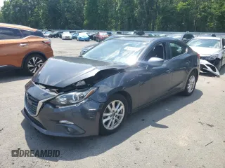 2015 Mazda 3 i Touring with VIN 3MZBM1V73FM228585, listed as a Copart auction lot 63478735 with 124,677 mi miles and Salvage title. Bid and sale history available at DreamBid. Image 1.