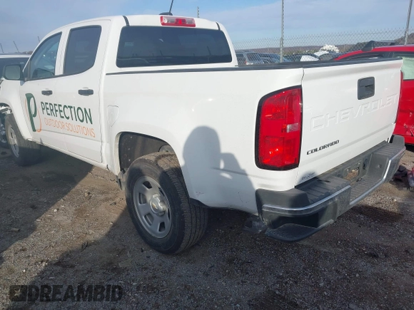 2022 Chevrolet Colorado 2WD Work Truck с VIN 1GCGSBEAXN1320367, выставлен на аукционе IAAI как лот 41055607 с пробегом 45 326 миль миль и . История ставок и продаж доступна на DreamBid. Изображение 3.