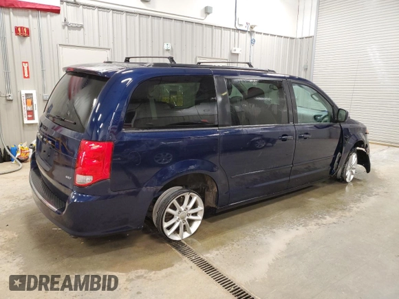 2014 Dodge Grand Caravan SXT z VIN 2C4RDGCG7ER274497, wystawiony jako Copart lot #49851495 z przebiegiem 130 309 mil mil oraz Czysty tytuł • Clean title. Historia ofert i sprzedaży dostępna na DreamBid. Obrazek 3.