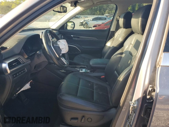 2022 Kia Telluride EX with VIN 5XYP34HC5NG225236, listed as a Copart auction lot 53256765 with 82,375 mi miles and Salvage title. Bid and sale history available at DreamBid. Image 7.