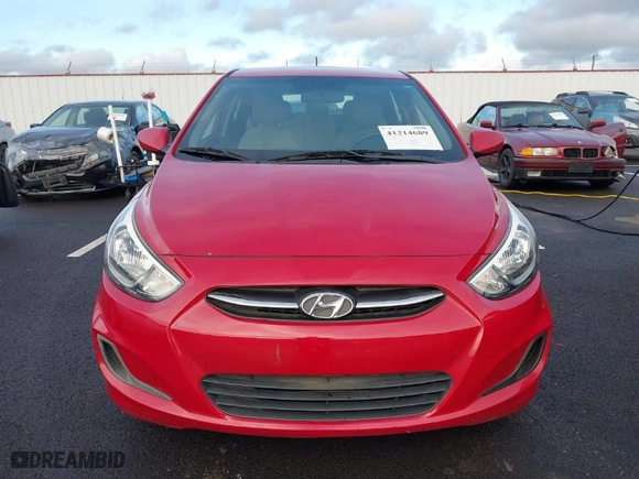 2017 Hyundai Accent SE with VIN KMHCT5AEXHU351459, listed as a IAAI auction lot 41214689 with 131,355 mi miles. Bid and sale history available at carsss.com. Image 12.
