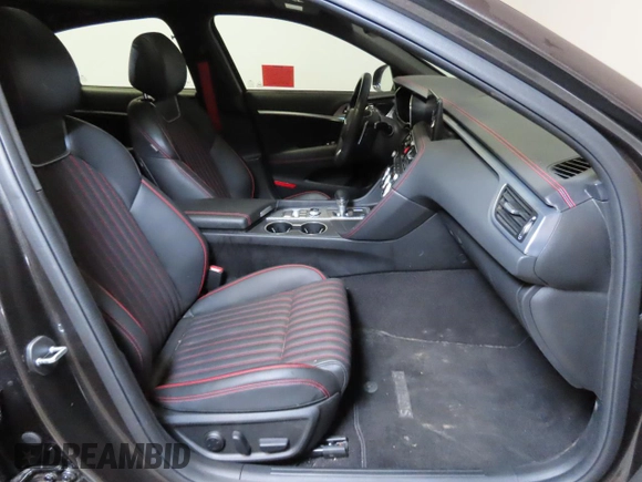 2023 Genesis G70 2.0T with VIN KMTG34TA4PU135150, listed as a Copart auction lot 52994415 with 19,794 mi miles and Salvage title. Bid and sale history available at DreamBid. Image 5.