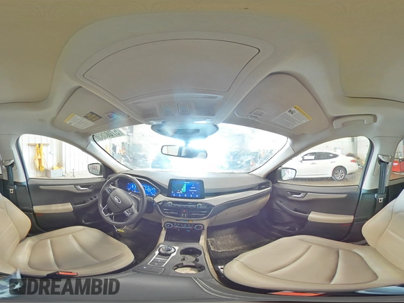 2020 Ford Escape SE Sport Hybrid with VIN 1FMCU9BZ7LUC52290, listed as a Copart auction lot 57080835 with 44,849 mi miles and Salvage title. Bid and sale history available at DreamBid. Image 15.