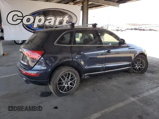 2014 Audi Q5 Premium Plus with VIN WA1LFAFP6EA064898, listed as a Copart auction lot 64989925 with 89,863 mi miles and Clean title. Bid and sale history available at DreamBid. Image 3.