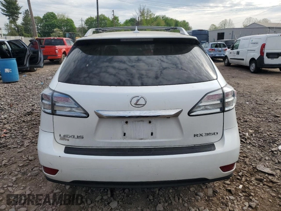 2010 Lexus RX 350 z VIN 2T2BK1BAXAC052379, wystawiony jako Copart lot #55338765 z przebiegiem 221 698 mil mil oraz Szkoda całkowita • Salvage title. Historia ofert i sprzedaży dostępna na DreamBid. Obrazek 6.