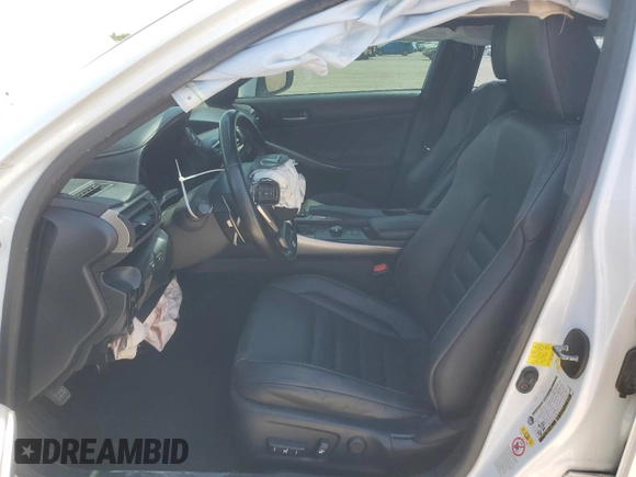 2017 Lexus IS 350 with VIN JTHBE1D23H5030120, listed as a Copart auction lot 50445265 with 167,466 mi miles and Salvage title. Bid and sale history available at DreamBid. Image 7.
