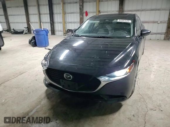 2019 Mazda 3 Premium with VIN 3MZBPAEM7KM102348, listed as a Copart auction lot 84587534 with 73,125 mi miles and Salvage Title. Bid and sale history available at DreamBid. Image 11.