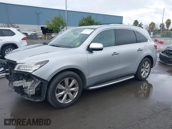 2014 Acura MDX Advance with VIN 5FRYD4H88EB036924, listed as a IAAI auction lot 41513713 with 133,133 mi miles and . Bid and sale history available at carsss.com. Image 18.