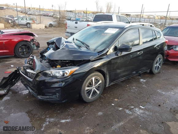 2019 Subaru Impreza Premium with VIN 4S3GTAD65K3739053, listed as a IAAI auction lot 41133525 with 23,108 mi miles. Bid and sale history available at carsss.com. Image 17.
