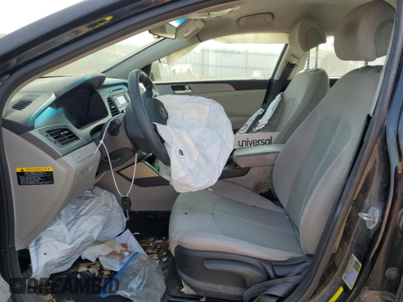 2015 Hyundai Sonata SE with VIN 5NPE24AF0FH079594, listed as a Copart auction lot 86832224 with Not Provided miles and Non Repairable. Bid and sale history available at DreamBid. Image 7.