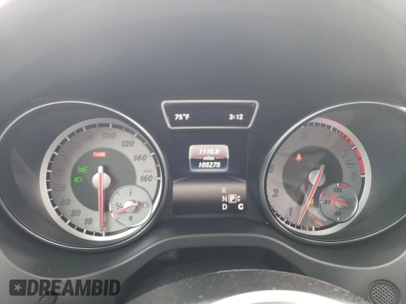 2016 Mercedes-Benz CLA with VIN WDDSJ4GB5GN318526, listed as a Copart auction lot 64144923 with 105,275 mi miles. Bid and sale history available at carsss.com. Image 9.