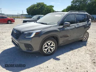 2024 Subaru Forester Premium z VIN JF2SKACC0RH410604, wystawiony jako Copart lot #57348035 z przebiegiem 41 320 mil mil oraz Szkoda całkowita • Salvage title. Historia ofert i sprzedaży dostępna na DreamBid. Obrazek 1.