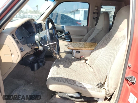 1999 Ford Ranger XL with VIN 1FTYR14C0XPA44326, listed as a Copart auction lot 60480675 with 261,608 mi miles and Clean title. Bid and sale history available at DreamBid. Image 7.