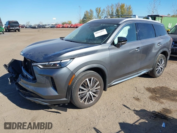 2023 Infiniti QX60 Sensory z VIN 5N1DL1GS7PC333208, wystawiony jako IAAI lot #40616891 z przebiegiem 11 930 mil mil oraz . Historia ofert i sprzedaży dostępna na DreamBid. Obrazek 18.