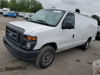 2013 Ford Econoline Cargo Commercial z VIN 1FTNS1EW5DDA34193, wystawiony jako Copart lot #61044115 z przebiegiem 271 145 mil mil oraz Czysty tytuł • Clean title. Historia ofert i sprzedaży dostępna na DreamBid. Obrazek 1.
