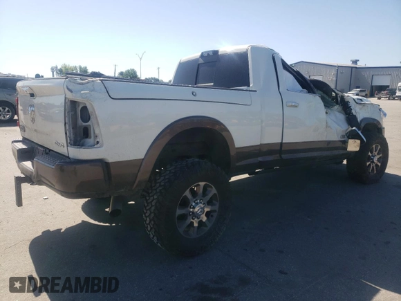 2021 Ram 2500 Longhorn with VIN 3C6UR5PL3MG597335, listed as a Copart auction lot 54699025 with 169,378 mi miles and Salvage title. Bid and sale history available at DreamBid. Image 3.
