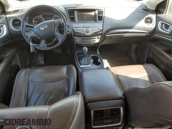 2017 Infiniti QX60 with VIN 5N1DL0MM1HC521627, listed as a Copart auction lot 48696865 with 122,309 mi miles and Salvage Title. Bid and sale history available at carsss.com. Image 8.