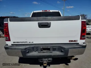 2013 GMC Sierra 2500HD SLE with VIN 1GT220CG8DZ395364, listed as a Copart auction lot 76258174 with 0 mi miles and Salvage Title. Bid and sale history available at carsss.com. Image 6.
