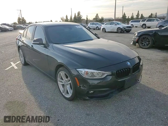 2018 BMW 3 Series 320i with VIN WBA8A9C51JAH12654, listed as a Copart auction lot 45710645 with 108,681 mi miles and Salvage Title. Bid and sale history available at carsss.com. Image 10.