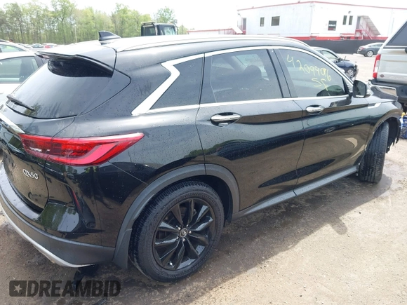 2019 Infiniti QX50 Essential with VIN 3PCAJ5M30KF138306, listed as a IAAI auction lot 42099096 with 73,587 mi miles and . Bid and sale history available at DreamBid. Image 4.
