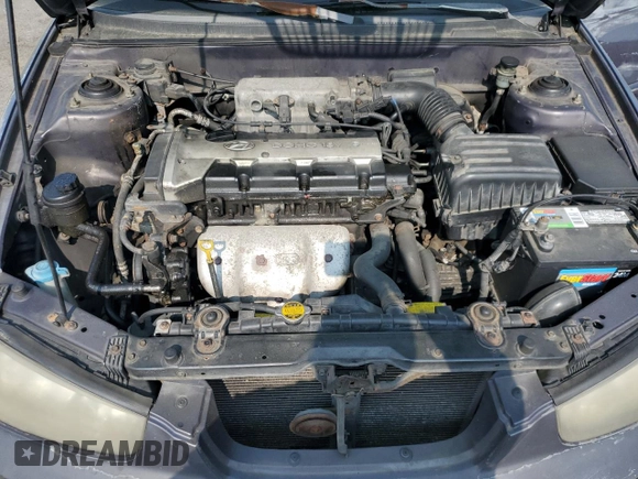 2002 Hyundai Elantra GLS with VIN KMHDN45D22U384067, listed as a Copart auction lot 59384065 with 131,236 mi miles and Salvage title. Bid and sale history available at DreamBid. Image 11.