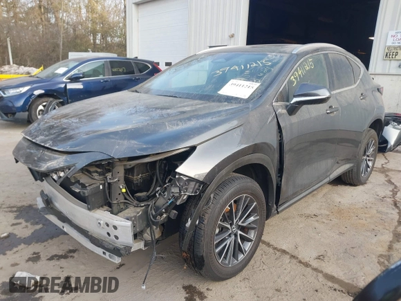 2022 Lexus NX with VIN 2T2GGCEZ4NC006265, listed as a IAAI auction lot 39411215 with 5,481 mi miles. Bid and sale history available at carsss.com. Image 19.