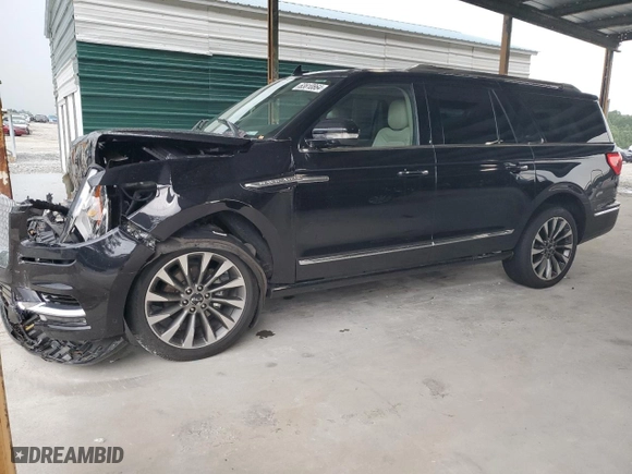 2020 Lincoln Navigator L Reserve with VIN 5LMJJ3KT9LEL07421, listed as a Copart auction lot 63810864 with 115,832 mi miles and Salvage Title. Bid and sale history available at carsss.com. Image 1.