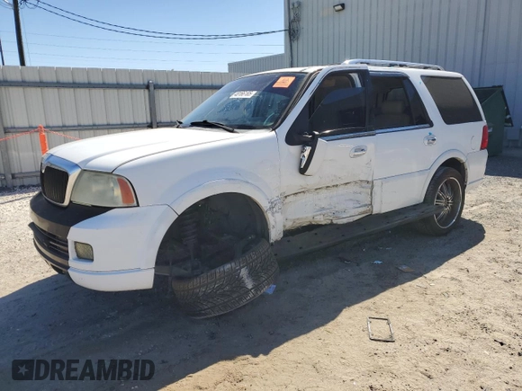 2006 Lincoln Navigator Luxury with VIN 5LMFU27596LJ21685, listed as a Copart auction lot 48166185 with 0 mi miles and Salvage Title. Bid and sale history available at carsss.com. Image 1.