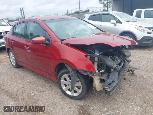 2010 Nissan Sentra S with VIN 3N1AB6APXAL693292, listed as a IAAI auction lot 42274597 with Not provided miles and . Bid and sale history available at DreamBid. Image 13.
