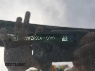 2021 Chevrolet Bolt EV Premier z VIN 1G1FZ6S0XM4109119, wystawiony jako Copart lot #57903675 z przebiegiem 22 891 mil mil oraz Nie do naprawy • Non repairable. Historia ofert i sprzedaży dostępna na DreamBid. Obrazek 12.