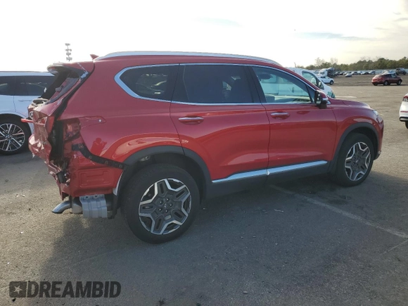 2023 Hyundai Santa Fe Hybrid SEL Premium with VIN 5NMS3DA1XPH007384, listed as a Copart auction lot 82157514 with 20,149 mi miles and Salvage Title. Bid and sale history available at carsss.com. Image 3.