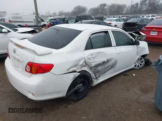 2010 Toyota Corolla with VIN JTDBU4EE6AJ078058, listed as a IAAI auction lot 41648036 with Not Provided miles and . Bid and sale history available at DreamBid. Image 4.