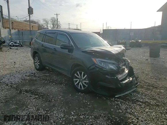 2021 Honda Pilot EX-L with VIN 5FNYF6H51MB011648, listed as a Copart auction lot 49216915 with Not Provided miles and Non Repairable. Bid and sale history available at DreamBid. Image 12.
