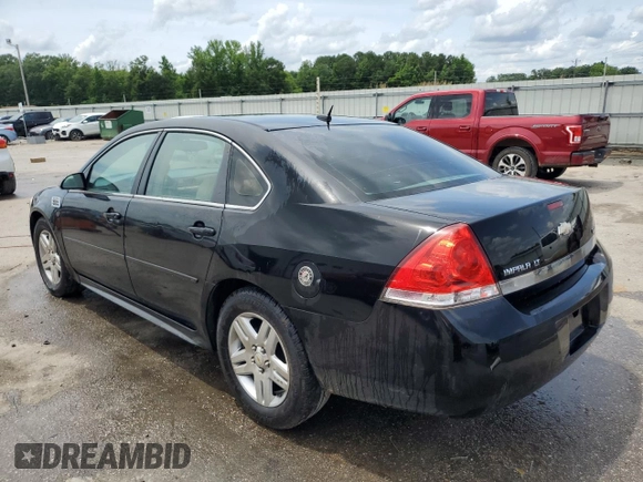 2011 Chevrolet Impala LT Fleet with VIN 2G1WG5EK6B1125372, listed as a Copart auction lot 59696015 with 160,257 mi miles and Salvage title. Bid and sale history available at DreamBid. Image 2.