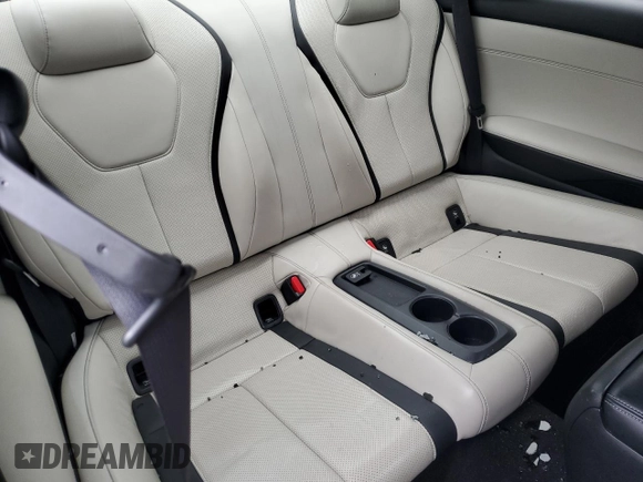 2021 Infiniti Q60 Luxe with VIN JN1EV7KL6MM470350, listed as a Copart auction lot 84838574 with 27,374 mi miles and Salvage title. Bid and sale history available at DreamBid. Image 10.