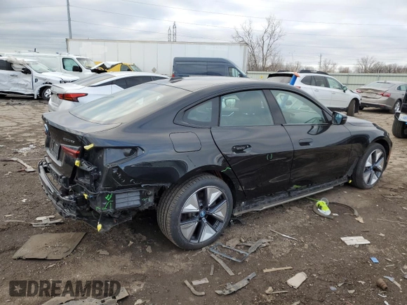 2023 BMW i4 eDrive35 z VIN WBY43AW04PFP61934, wystawiony jako Copart lot #48541455 z przebiegiem 37 042 mil mil oraz Czysty tytuł • Clean title. Historia ofert i sprzedaży dostępna na DreamBid. Obrazek 3.