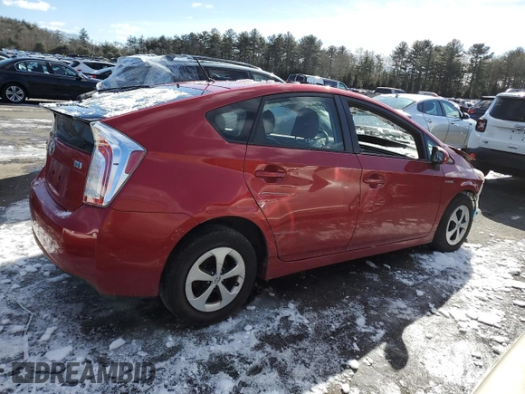 2015 Toyota Prius Four with VIN JTDKN3DU6F0479395, listed as a Copart auction lot 45662475 with Not Provided miles and Salvage Title. Bid and sale history available at DreamBid. Image 3.